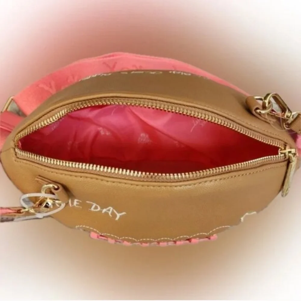 Betsey Johnson Football Crossbody Bag